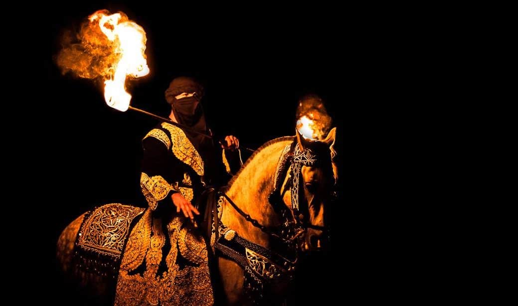 numero de feu a cheval spectacle equestre